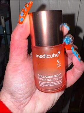 Collagen night wrapping cream